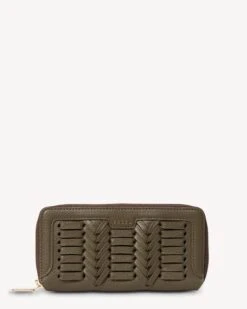 Lyric Wallet Rosemary Macro Weave