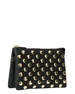 Tilly's Big Sis Crossbody Black + Gold Stud -Nahrung Welt 32553137 f285 42fb a11d 16b760a2843a