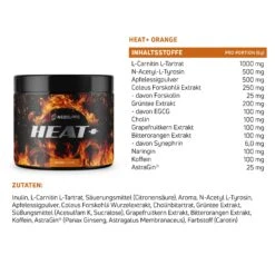 Heat+ - Orange, 240g 5 Heat+ - Orange, 240g -Nahrung Welt Heat Orange 240g 918 2