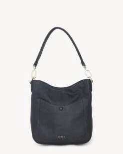 Rebe Shoulder Bag -Nahrung Welt Saben RAW SS23 Clear Cut Rebe Black 3 copy