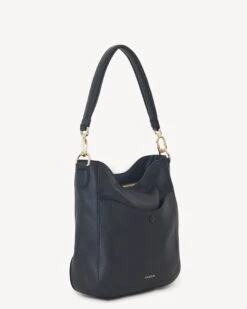 Rebe Shoulder Bag -Nahrung Welt Saben RAW SS23 Clear Cut Rebe Black 4 copy