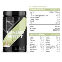 Vision Whey - Pistachio, 750g (Limited Edition) -Nahrung Welt Vision Whey Pistachio 750g Limited 947 1