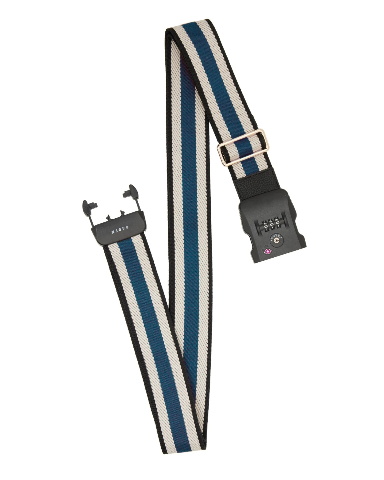 London Luggage Strap Ocean Stripe 2 London Luggage Strap Ocean Stripe – Bild 2