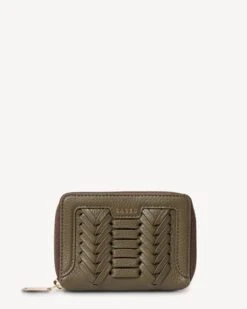 Landry Wallet Rosemary Macro Weave