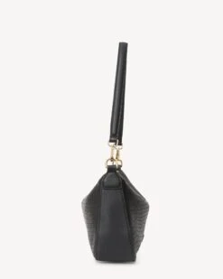 Dane Shoulder Bag Black Luxe Emboss -Nahrung Welt cbea6ff0 ebdd 4215 8e20 513b4d25b136