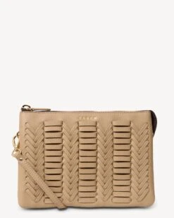 Tilly's Big Sis Crossbody Tea Chevron
